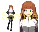 人物の全身イラストを描きます オリジナル立ち絵やオリジナルキャラクターを作成します！ イメージ2