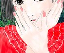 オーダーメイドで可愛い女性イラストを描きます アナログタッチでオリジナル感満載の女性イラストをご提供します イメージ2