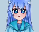 あなただけのオリジナルアイコンを描きます オリキャラのアイコンを書いて欲しい人などにオススメです！ イメージ1