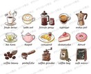 カフェイラスト販売してます チラシ・PR・SNS・ショップ・メニュー素材におすすめ イメージ2