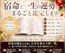 貴方様の人生は生まれた瞬間から「設計図」があります あなたの人生を読み解く、世界にひとつの取扱説明書を作りします イメージ1