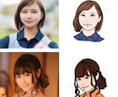 男性に人気！アイコン用似顔絵描きます ビジネスにもお勧め！程よく似ているリアルタッチ似顔絵アイコン イメージ6