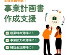 事業計画書の作成支援いたします 最短１週間の納品！即日対応いたします！！ イメージ1