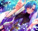 美麗な一枚絵、キャラクターデザイン制作いたします イケメン、美少女なんでもござれ！想像以上に仕上げます イメージ1