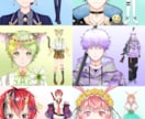 Vtuberキャラデザ～モデリング全て制作します キャラデザ・パーツ分け・モデリング・ロゴまで全部込み！ イメージ4
