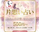 彼の本音と2人の恋路を徹底解明・幸福へ導きます 既読スルー・音信不通・煮え切らない彼の「真実」を代弁します イメージ1
