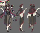 可愛い/かっこいい/チビキャラなどをお描きします アイコンや小説の挿絵、歌ってみた動画、立ち絵など是非༄ イメージ4
