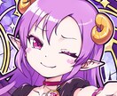 SNSアイコン用イラスト描きます やわらかく幻想的な女性キャラのSNSアイコン描きます イメージ1