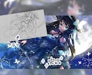 あなたのオリキャラ全力で描きます 主線太めのかわいいイラストを描きます イメージ6