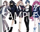 ポップで可愛い立ち絵イラスト描きます TRPGなどに使える明るい色味のイラストをお描きします！ イメージ4