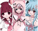 かわいいを極めたイラストをおえかきします 個性豊かなえんぴつのようなタッチ イメージ4