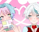 イラストお描きします 動画のサムネイラストやアイコンちびキャラまで作成いたします イメージ5