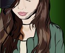 リアルでおしゃれなイラスト描きます SNSのプロフィールにおしゃれに！大切なあの人への贈り物に！ イメージ2