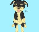 ペットの似顔絵オーダーお受けします お写真をもとにデジタルイラストを作成いたします イメージ4