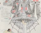 可愛いお洋服のデザインを描きます 貴方のオリジナルキャラクターに似合うロリータ衣装デザイン イメージ4