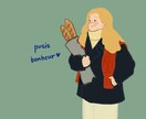 プロフイラスト、似顔絵イラスト描きます あなたらしさを詰め込んだ一枚をお作りします♡ イメージ4