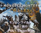 PS5/PC版モンハンワイルズ同行(代行)します お忙しいあなたに！HR700超と行くモンハン同行(代行)！ イメージ1