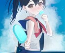 1枚絵、立ち絵、二次創作、アイコン描きます まだまだ不慣れな下級イラストレーターです イメージ5