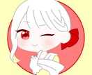 かわいいアイコン描きます かわいくてゆるい女の子のイラストを描きます。 イメージ4