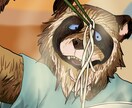 リアルでかっこいい獣人のイラスト描きます 野生と迫力を追求したイラストです イメージ5