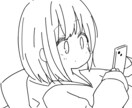 SNS等で使用できるアイコンを描きます シンプルでゆるい感じのアイコンを描きます イメージ1