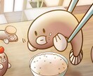ゆるふわでかわいいうなぎイラスト描きます 個性的なアイコンや壁紙作成します イメージ1