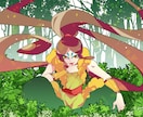1枚絵イラスト描きます 目に留まるポップで色鮮やかなイラスト イメージ9