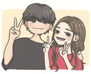 胸上のイラストを描きます 寄り添いながらイラストを制作します！プレゼントにも最適！ イメージ1