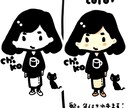 ゆるふわ系似顔絵アイコン描きます 色々なサイズや透過に対応します。 イメージ1