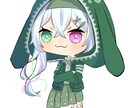 背景なし一枚絵お描きします サムネやtrpg等に使える透過イラストを描きます イメージ4