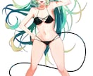TRPGなどに！水着立ち絵イラスト描きます 水着以外も受け付けております！ お気軽にご相談ください♪ イメージ2