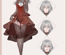 4月末まで特別価格 動画用・ゲーム用立ち絵描きます 商用利用OK 公式風イラストが得意です イメージ3