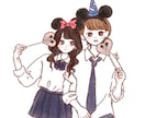 SNSで映えるふわっとしたかわいいイラスト描きます アイコン/挿絵/ウェルカムボードetc… イメージ5