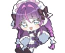 先着3名限定価格　ミニキャライラスト描きます ◇Vtuber配信・動画・グッズなどに イメージ3