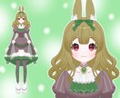 可愛いLive2Dの立ち絵イラスト制作します 販売実績あり！可愛い立ち絵をあなたに！ イメージ5
