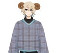 完成品魂募集Live2D対応モデルを販売しています ・VTuberスタジオ対応・Live2d・動作確認済・一点物 イメージ2