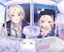 透明感のあるイラストを制作いたします MV用、TRPG、グッズ用イラスト等なんでも受け付けています イメージ3