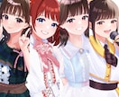 華やかな似顔絵やキャライラストを制作いたします 写真は無くてもOK！ご自身をキャラクター化も◎ イメージ1