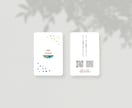 個性が光る名刺・カード作ります 【モニター価格】印刷・発送込み！先着３名様限定価格です☺︎ イメージ4