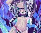 鮮やかで目を惹く一枚絵を描きます 背景つきや全身絵、男性キャラも可 イメージ6