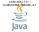 Java5年が質問の返信やプログラムの作成行います 5年会社でJava開発し、年齢も若いので簡単に質問下さい。 イメージ1