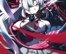 ドラマチックでスタイリッシュなアニメ調イラストます 一枚絵、全身イラスト、バストアップイラスト イメージ4