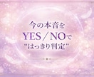 相手の本音をYES／NOで視ます ＊最短5分で恋愛・人間関係の迷いを整理します＊ イメージ5