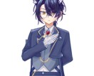 TRPG・配信向け｜等身低めの立ち絵を制作します 物語に寄り添う、アニメ寄り等身低めの立ち絵 イメージ1