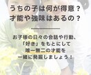 ２～６歳の子どもの才能発掘します 我が子の言動をヒントに！関わり方や声かけを２児ママがサポート イメージ2