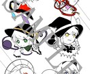 オリジナル、二次創作アイコン描きます 東方、ポケモン、オリジナルアイコン描きます。 イメージ1
