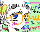 キャラクターイラスト（背景なし）描きます 彩度高いイラストをご所望の方向け。 イメージ1