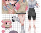 イラスト制作いたします あなたの理想を形にします！詰め込み1枚絵やアイコンなど！ イメージ4