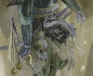 商用◎和幻想を含んだ武将/人物の立ち絵を描きます 人目で”気配”が伝わるキャラクターを イメージ6