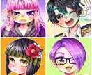 SNS用オリキャラアイコン制作します 自分のオリキャラをTwitterやLINEアイコンに！ イメージ6